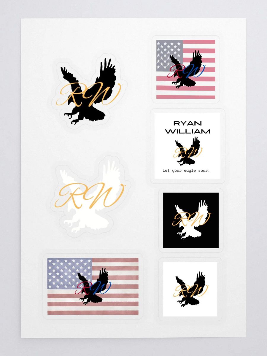 RW LOGO Sticker Sheet product image (3)
