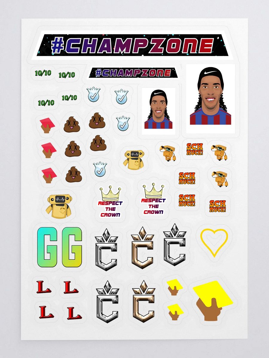 Champ Sticker Sheet 2 product image (3)