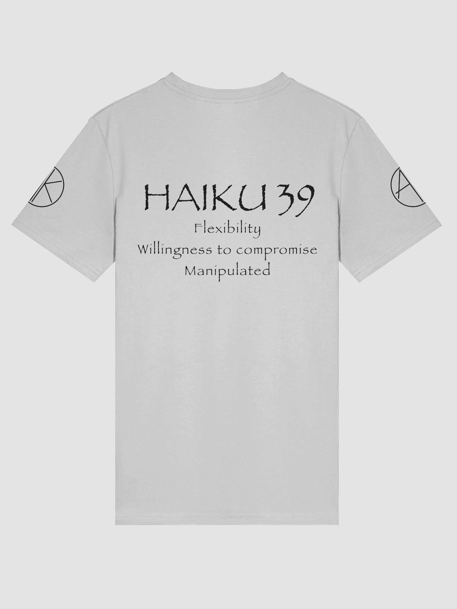 HAIKU 39 ORGANIC UNISEX TEE product image (1)