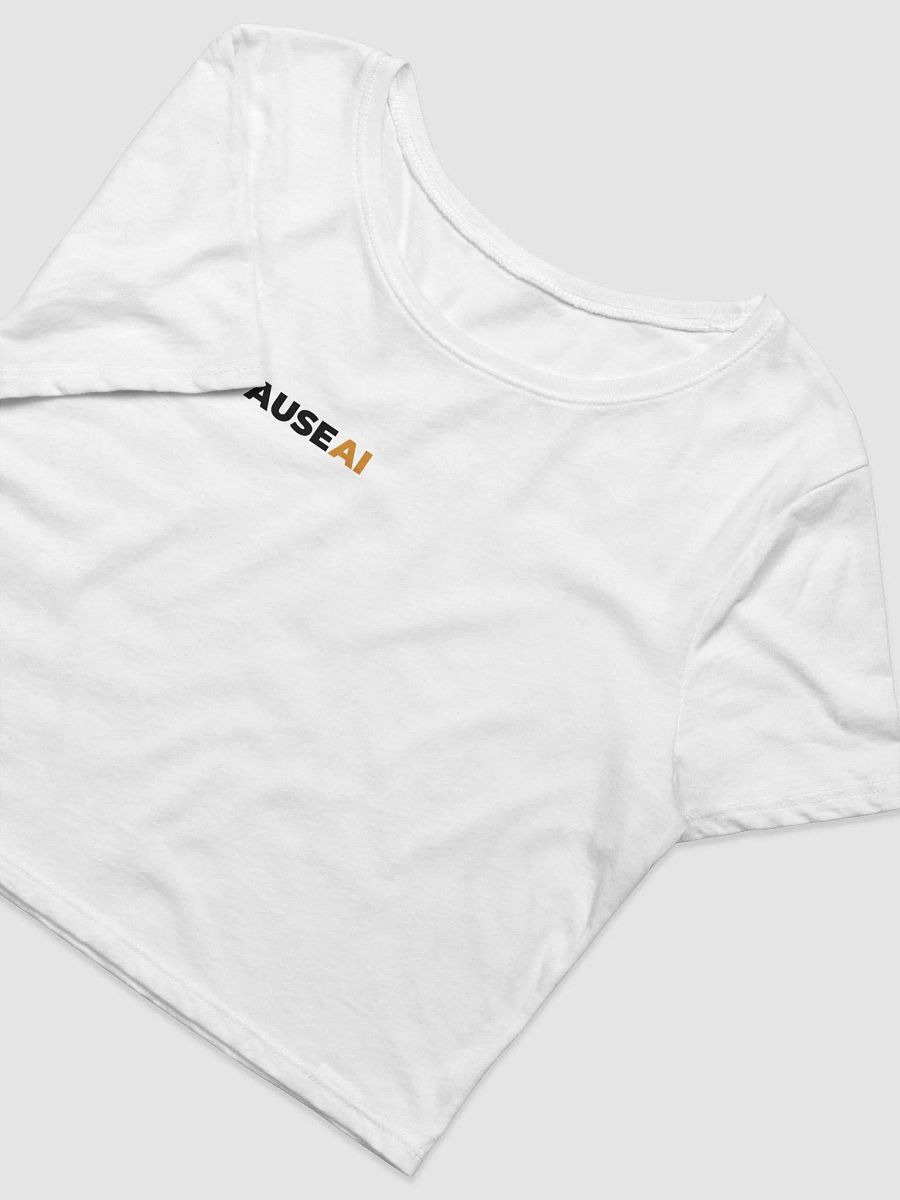 Women's Crop T-Shirt (White) product image (3)