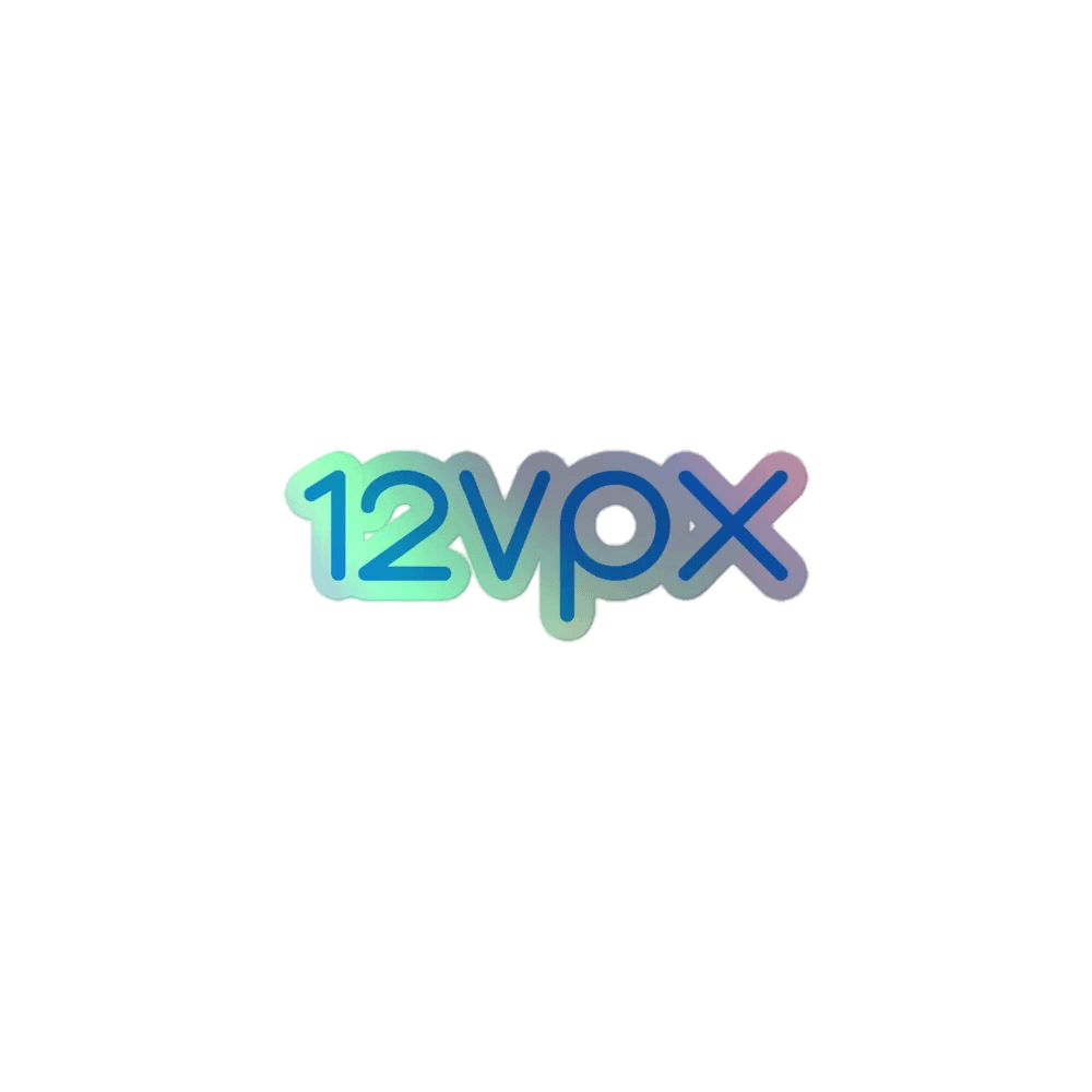 Holographic Sticker - 12VPX product image (1)