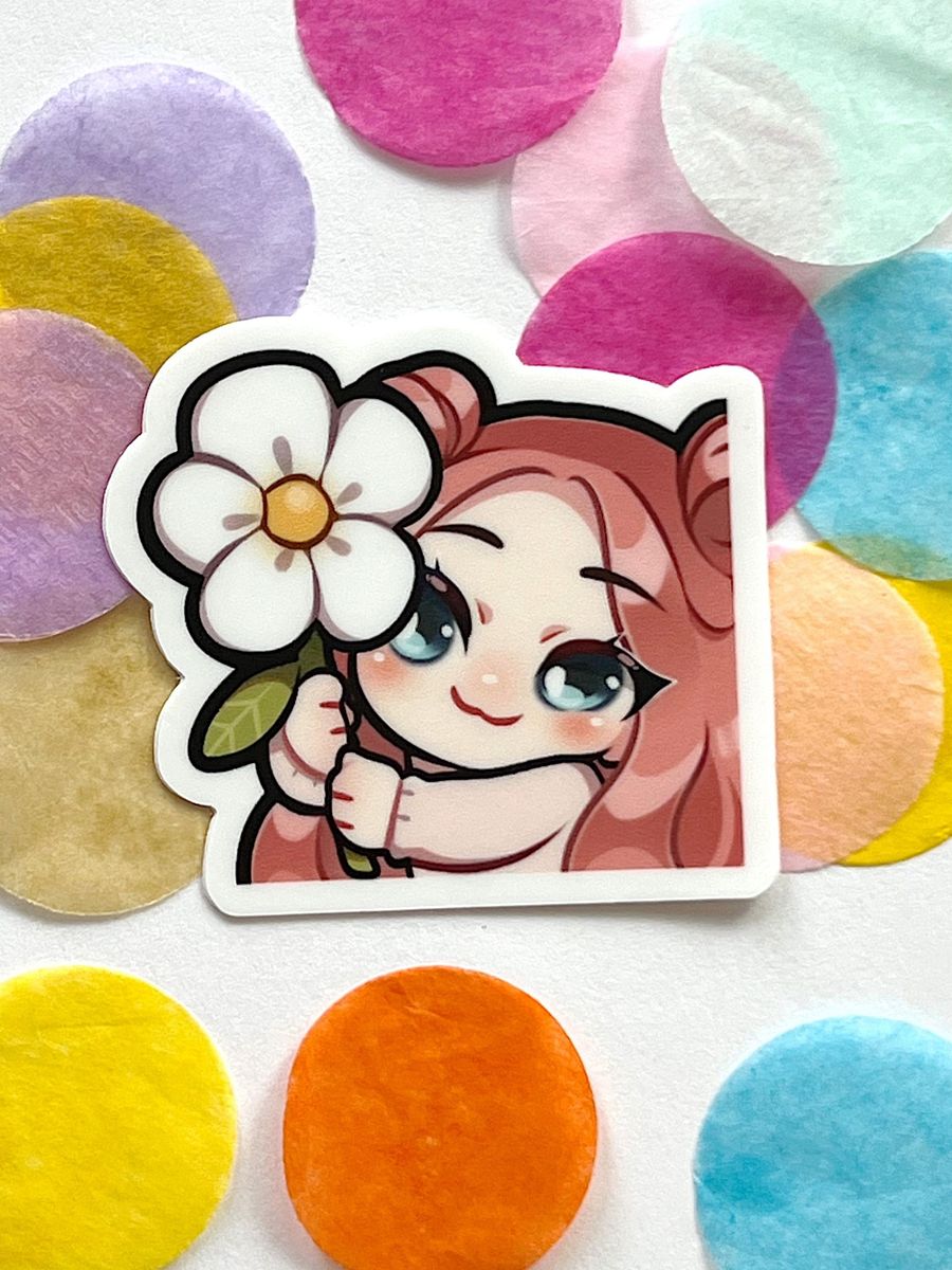 millycFlower sticker product image (3)