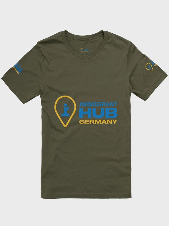Immigrant Hub Germany Location Pin T-Shirt product image (1)