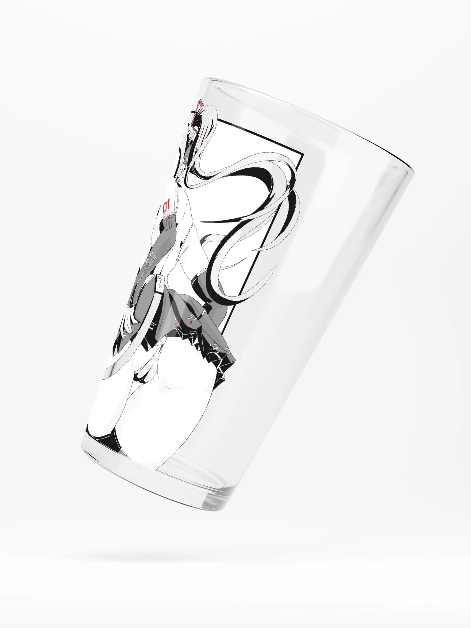 Hatsune Miku Pint Glass product image (5)