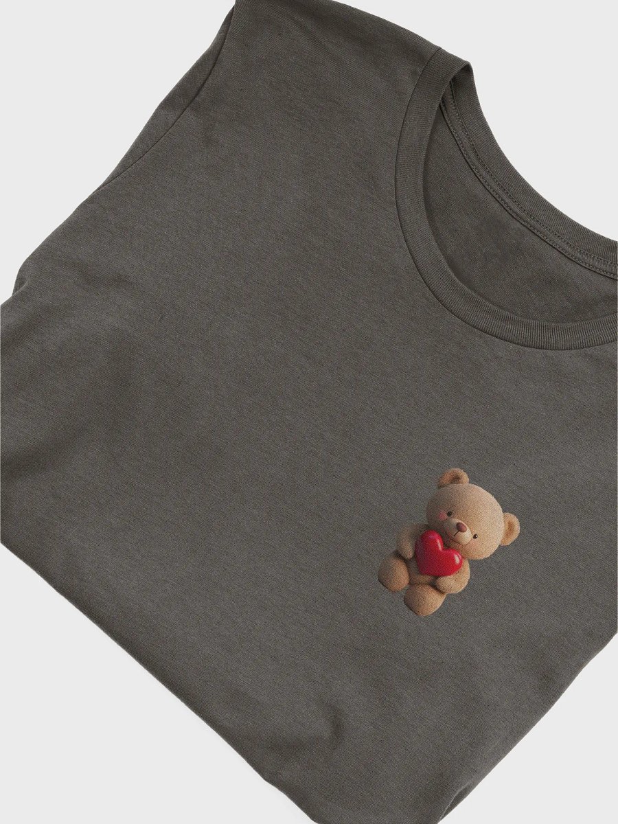 Simple Teddy Bear Pocket Design Shirt product image (55)