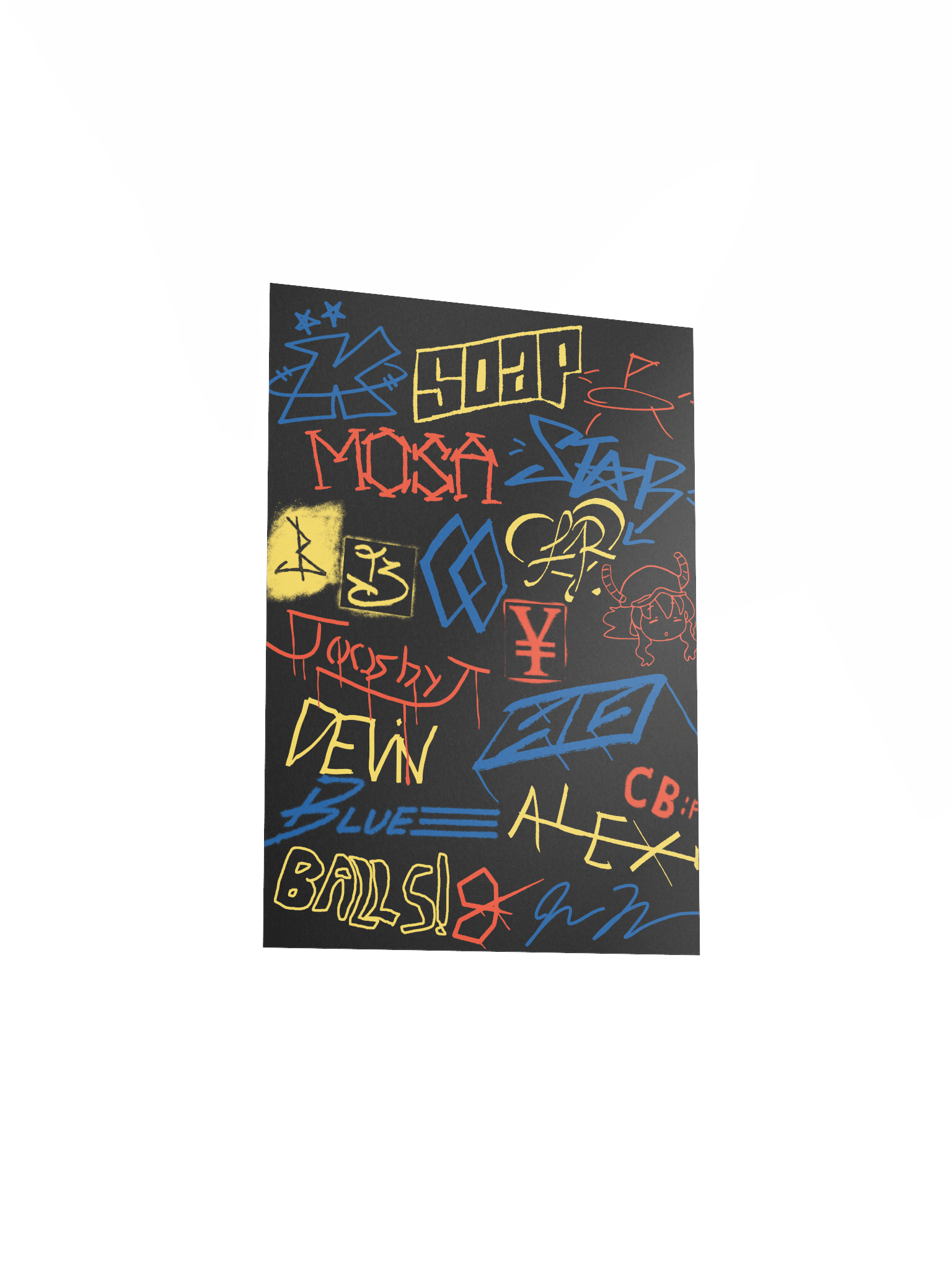 UBL Graffiti Tag Poster product image (7)