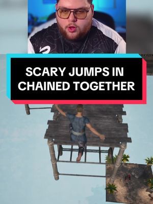 SCARY Jumps in Chained Together Follow my Kick 🟢 kick.com/PossiblySyth Follow my YouTube 🔴 YouTube.com/​⁠@PossiblySyth - - - - - - - - - - - - - - - - - #chainedtogether #gaming #clips #shorts #reels #tiktok #gamingclips #onlyup #chainedtogethergame #twitch #twitchstreamer #streamer #twitchclips #shorts 