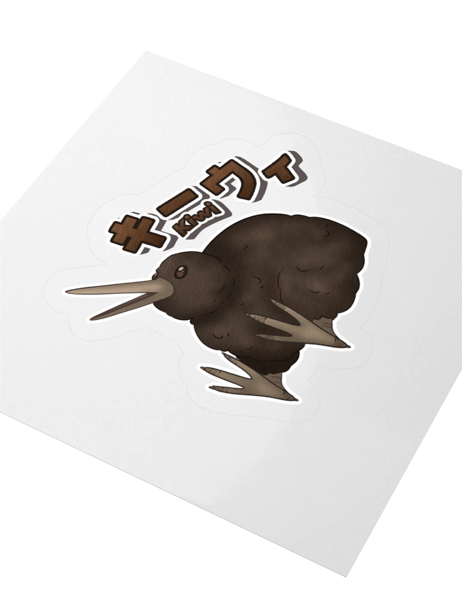 Kiwi Bird Kiss Cut Stickers product image (7)