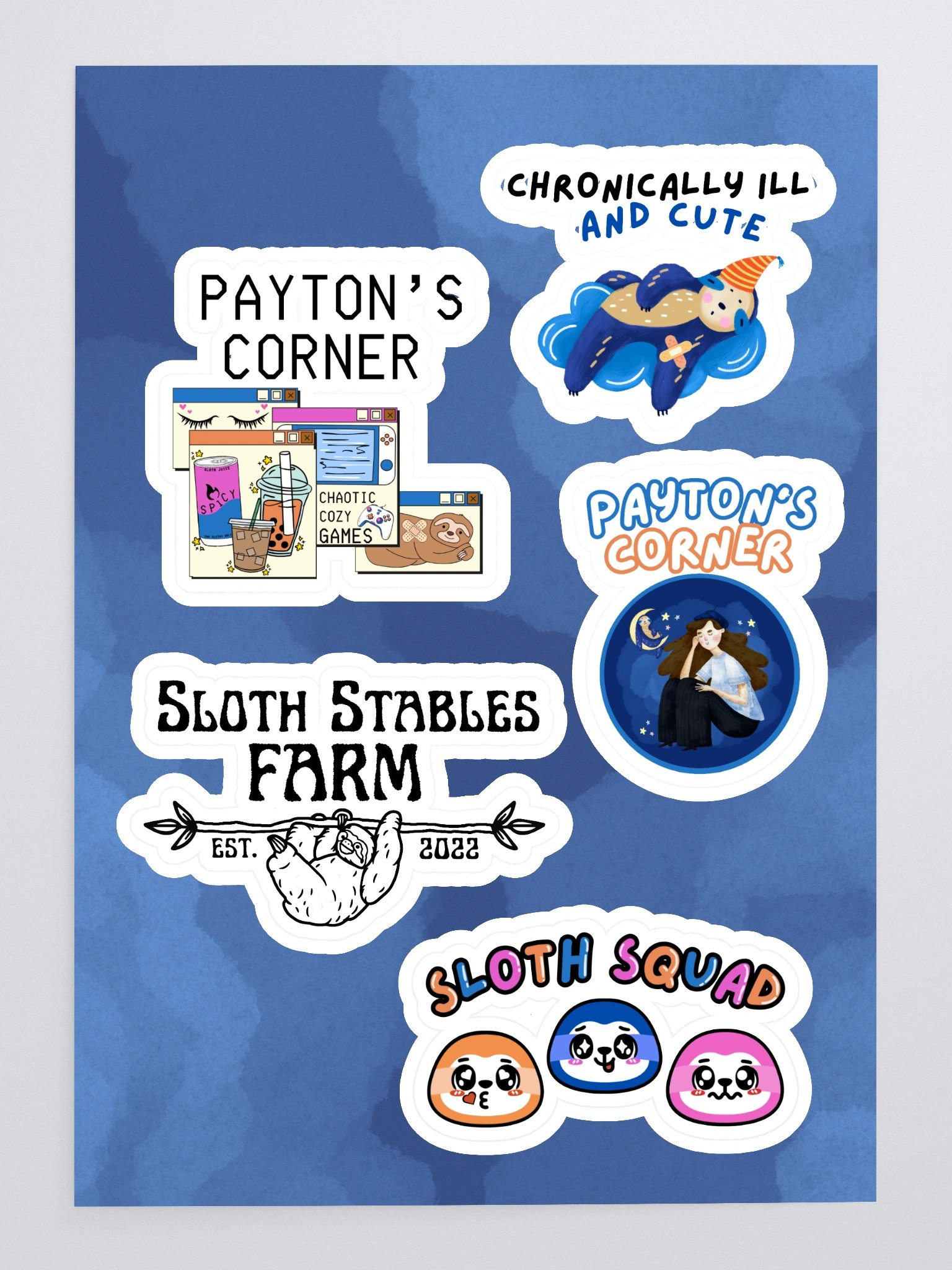 Payton's Corner Sticker Set product image (3)
