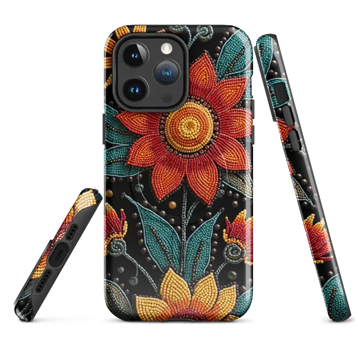 Beaded Blooms MagSafe® iPhone® Tough Case product image (1)
