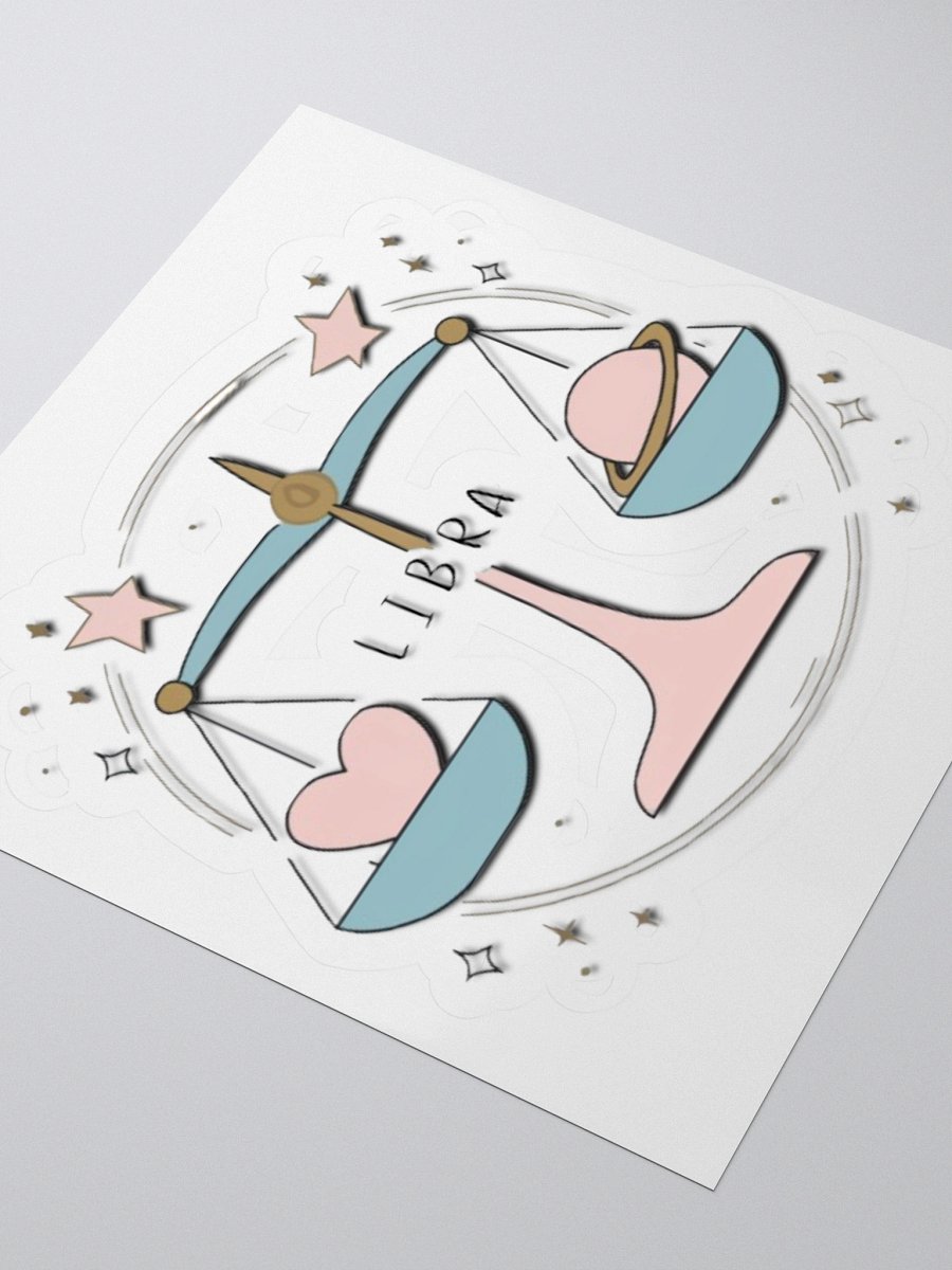 Libra Kiss-Cut Sticker product image (8)