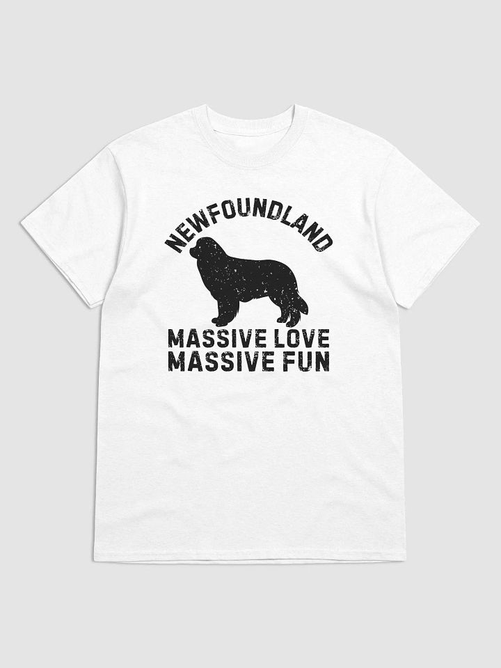 Cute Newfoundland Dog Graphic Tee for Pet Lovers product image (22)
