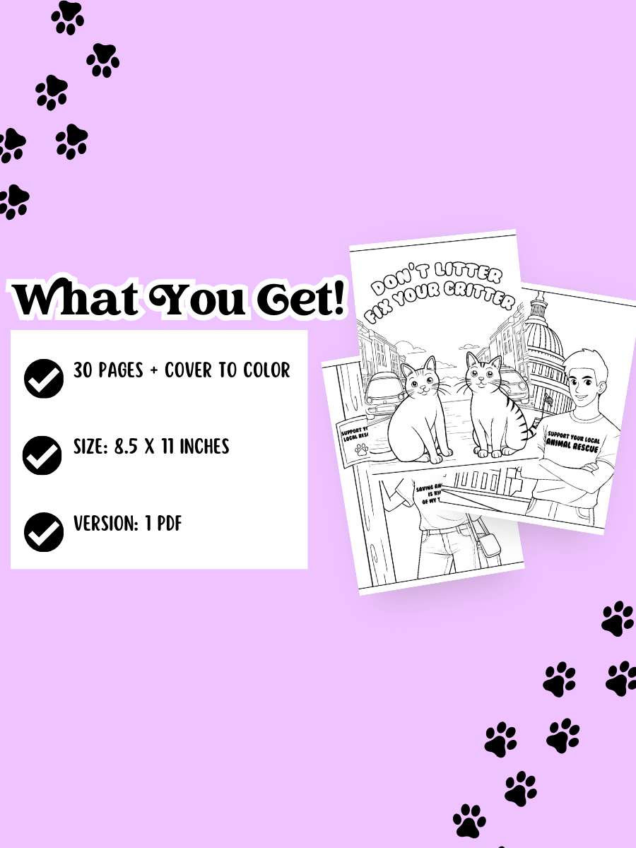 Animal Rescue Coloring Pages product image (4)