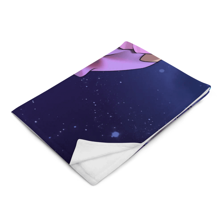 Clutzymina in Space Throw Blanket product image (2)