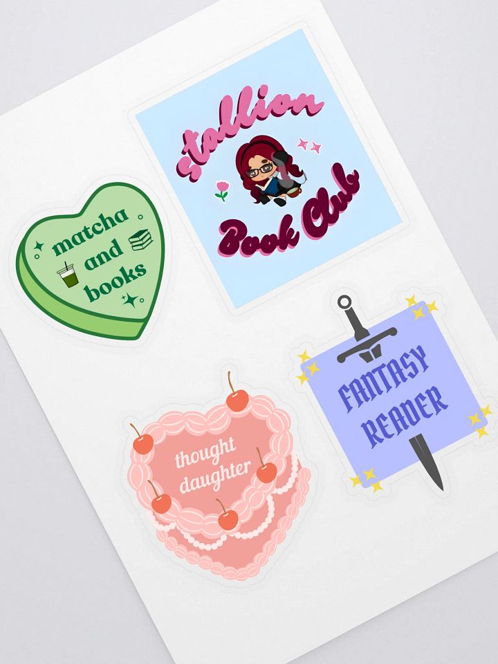 STALLION BOOK CLUB ☆ stickers product image (1)