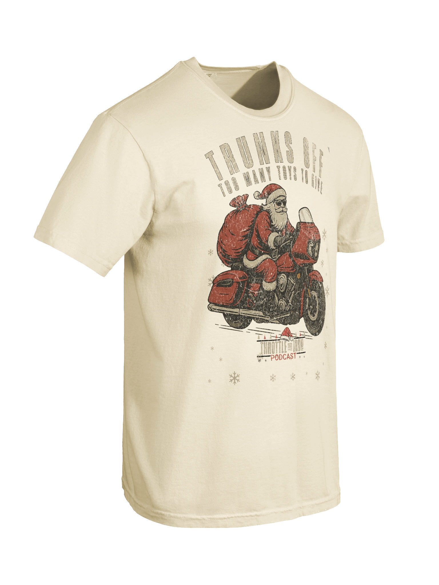 Throttle and Iron “Trunks Off” Christmas Tee (IMC) product image (62)