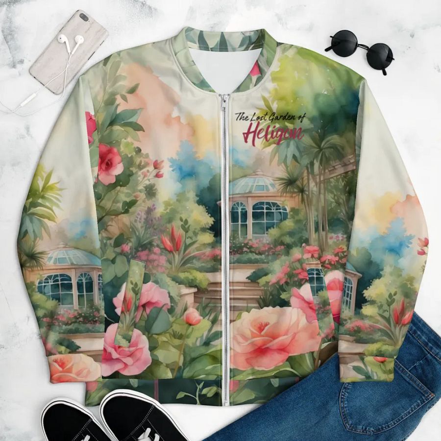 The Lost Garden of Heligan All Over Print Bomber Jacket product image (8)
