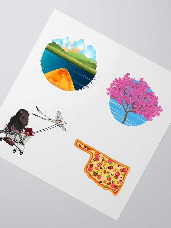 Oklahoma Sticker Set 1 product image (2)