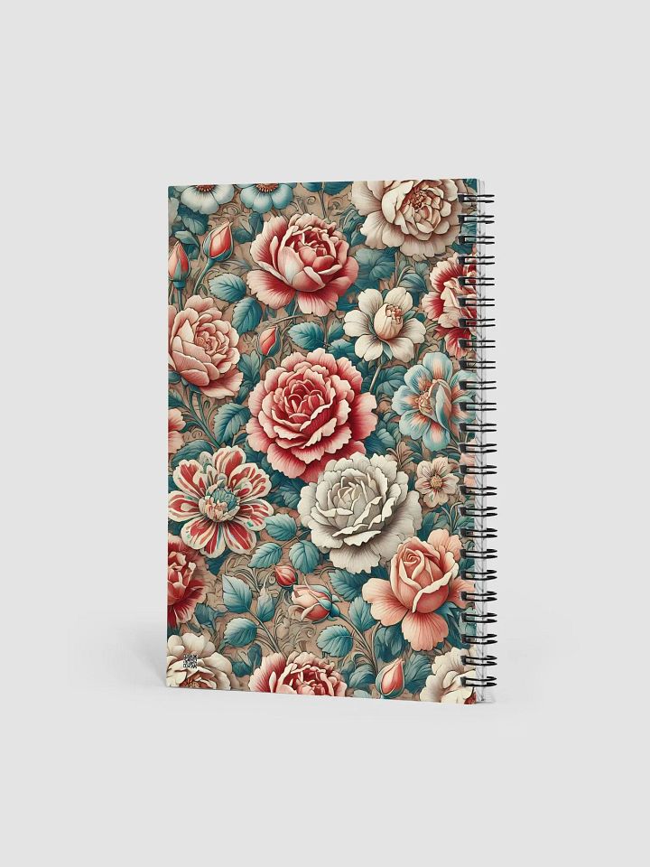 Royal Floral Spiral Notebook product image (2)