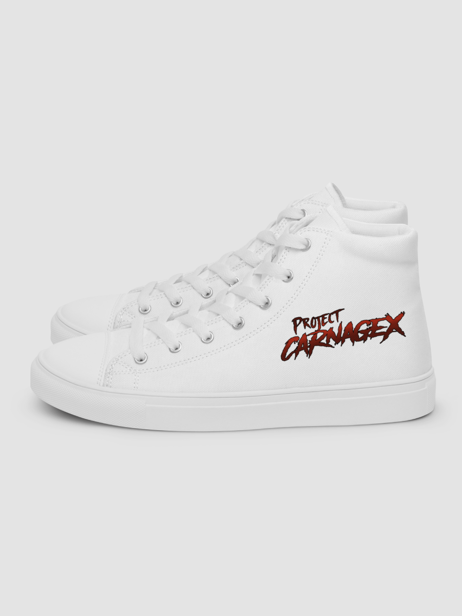 [projectcarnagex] Women's High Top Canvas Shoes Allcolor 2003 product image (1)