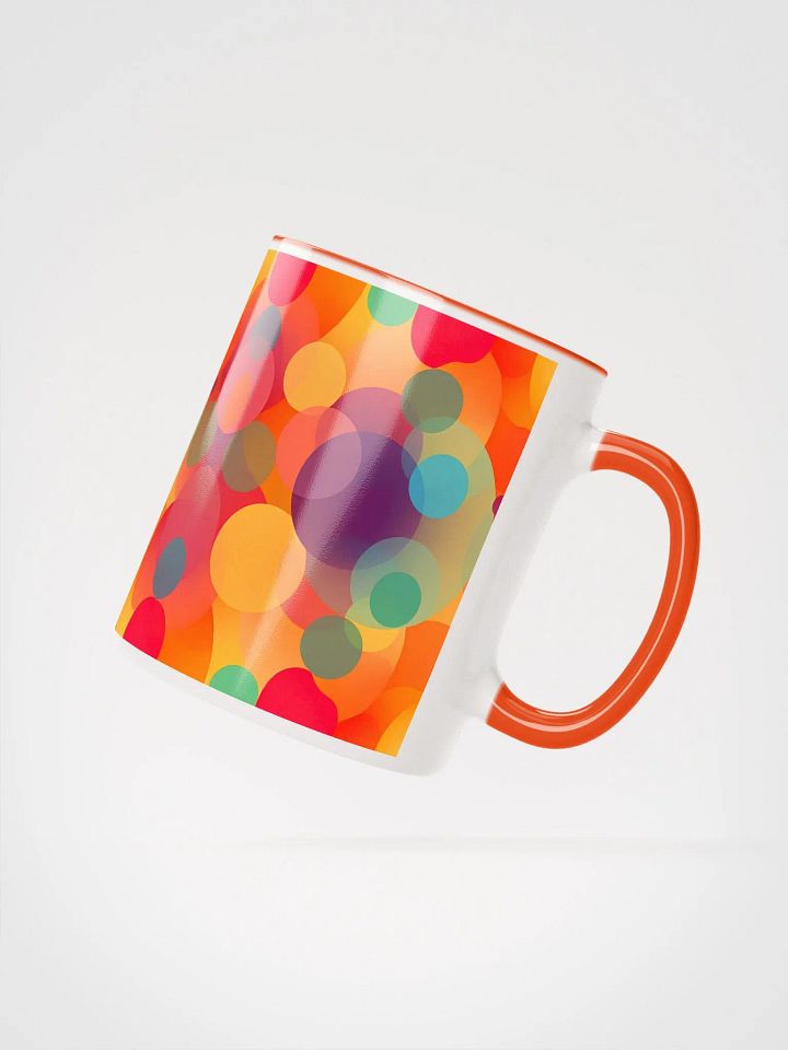 Vibrant Circle Delight Ceramic Mug product image (16)