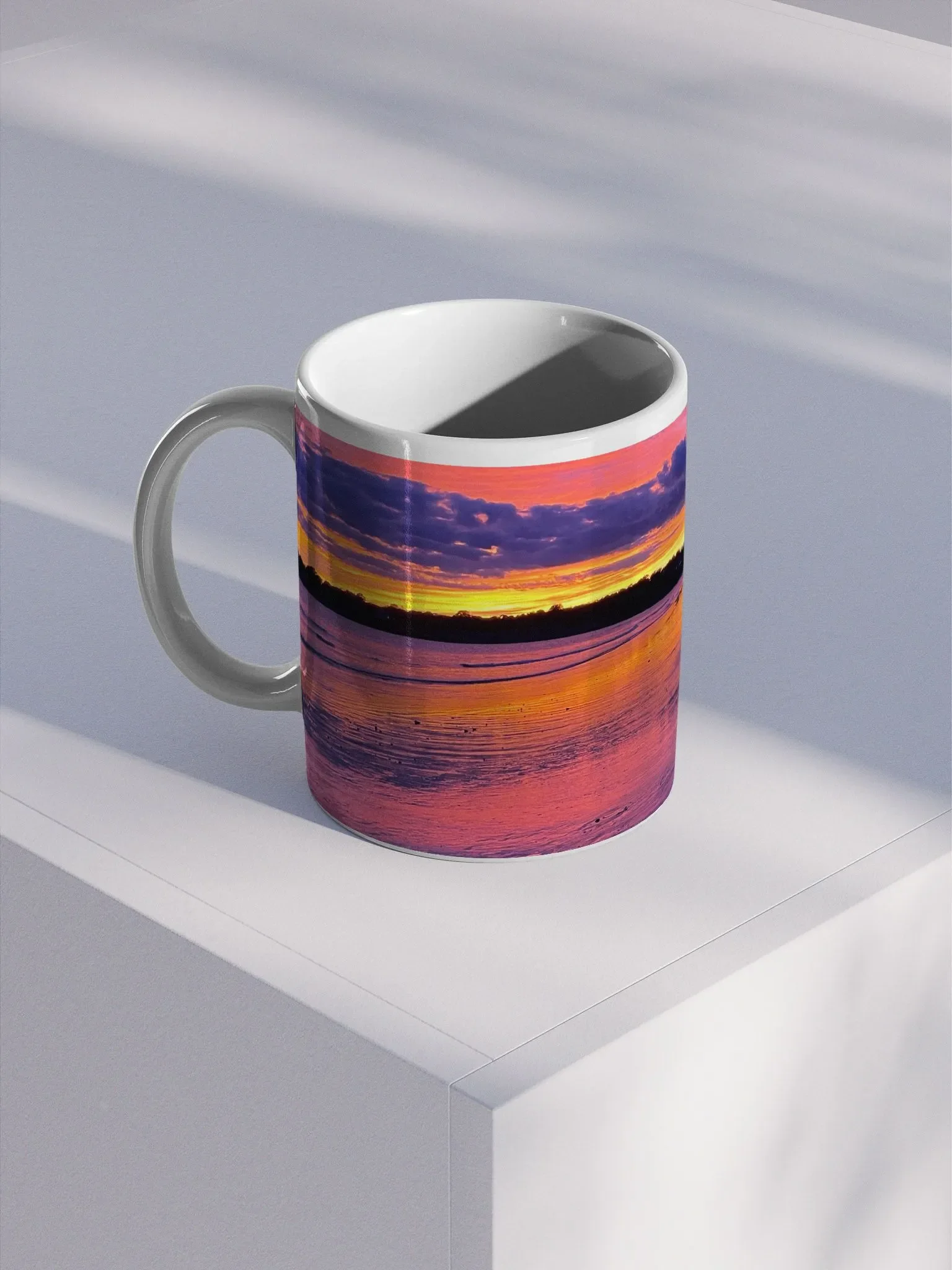 The Ocean State Series: Sachuest Sunset Mug 11oz, 15oz product image (1)