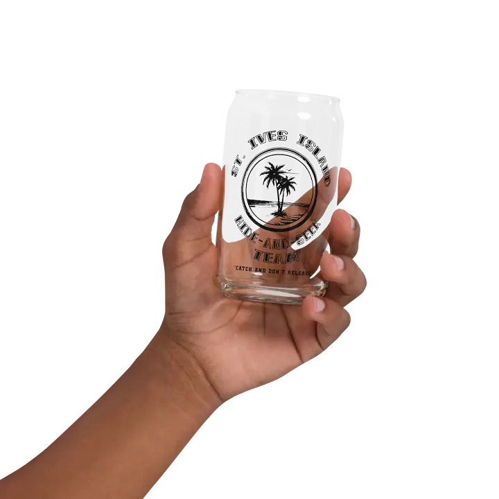 Hide-and-Seek Team Can-Shaped Glass product image (1)