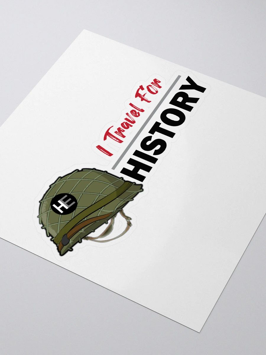 I Travel For History! Stickers product image (3)