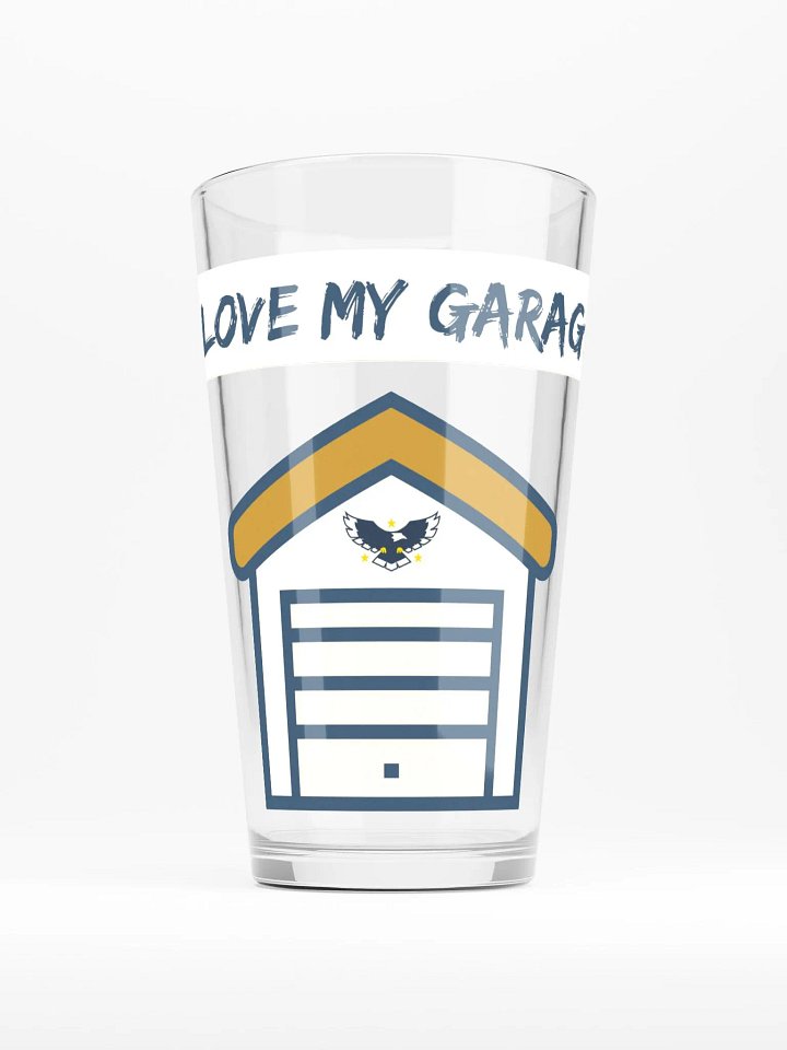 I Love My Garage - pint glass product image (2)