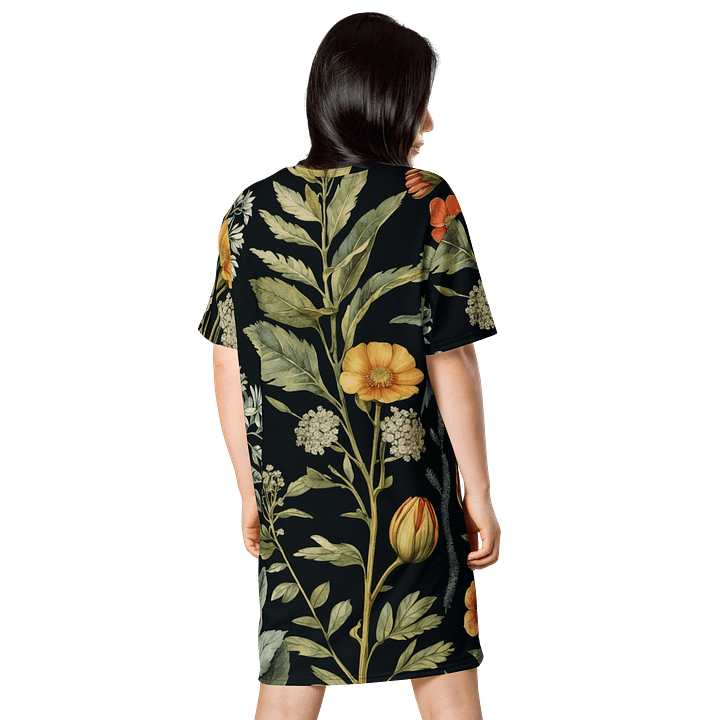 Ethereal Blossom T-Shirt Dress product image (2)