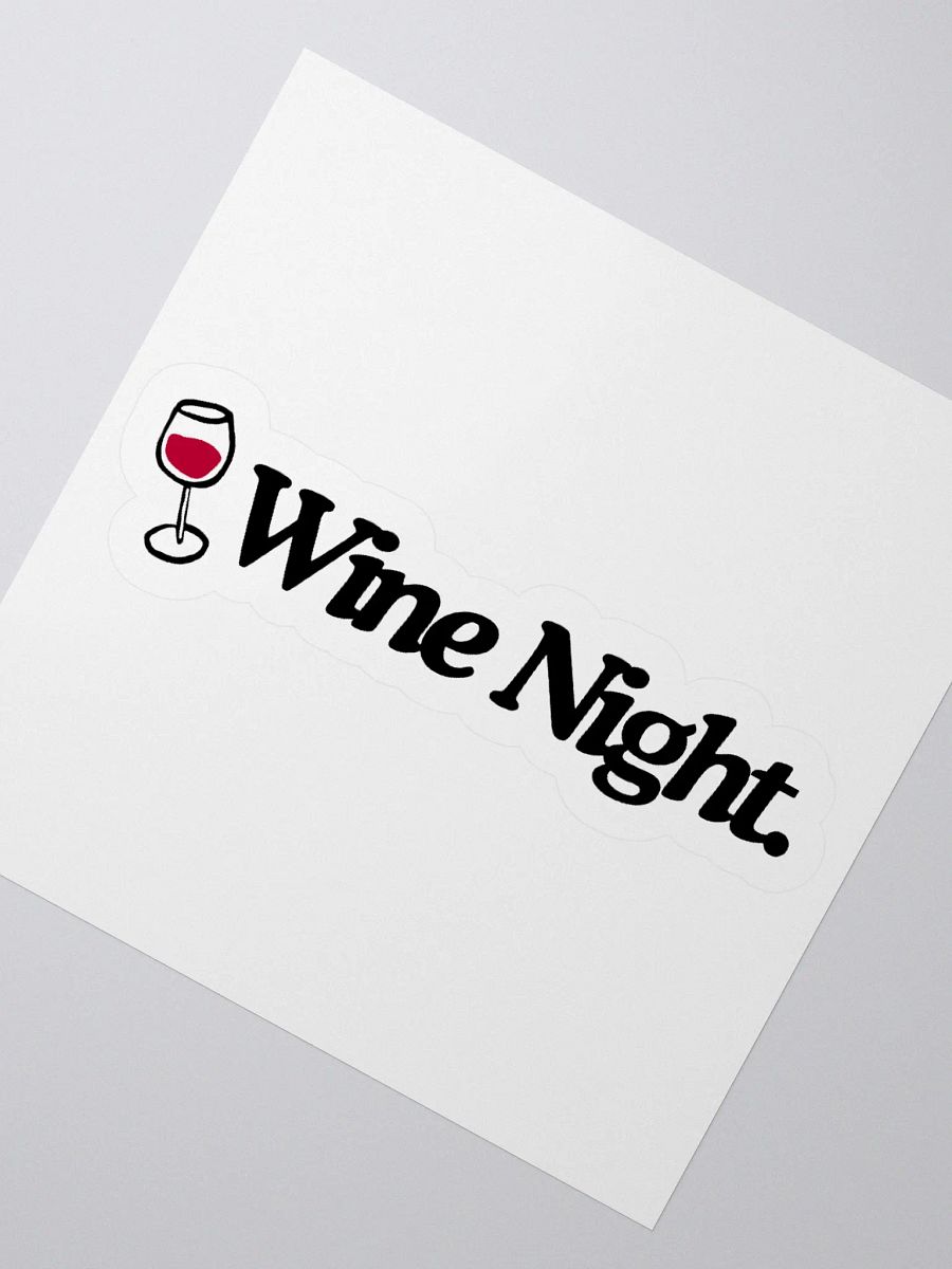 Wine Night Sticker product image (2)