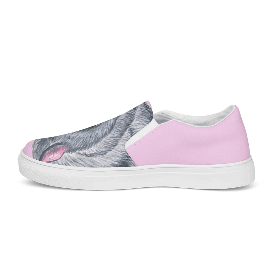 Blue rat slip on canvas shoes product image (11)
