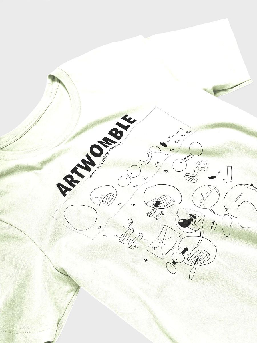 Artwomble SAR T-shirt - Black Design product image (20)