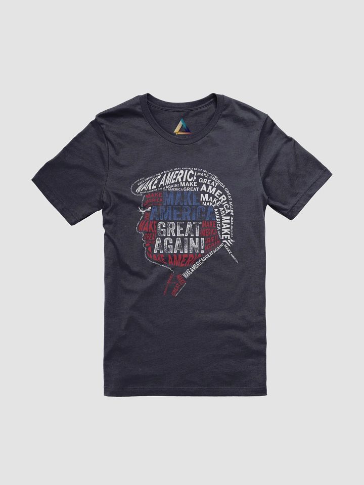 MAKE AMERICA GREAT AGAIN - Trump Silhouette Patriotic T-Shirt product image (1)