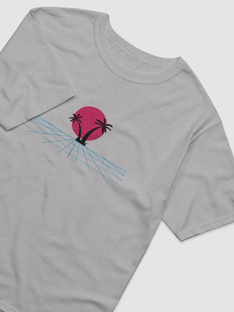 Retro Sunset Grid Relaxed-Fit Tee product image (4)