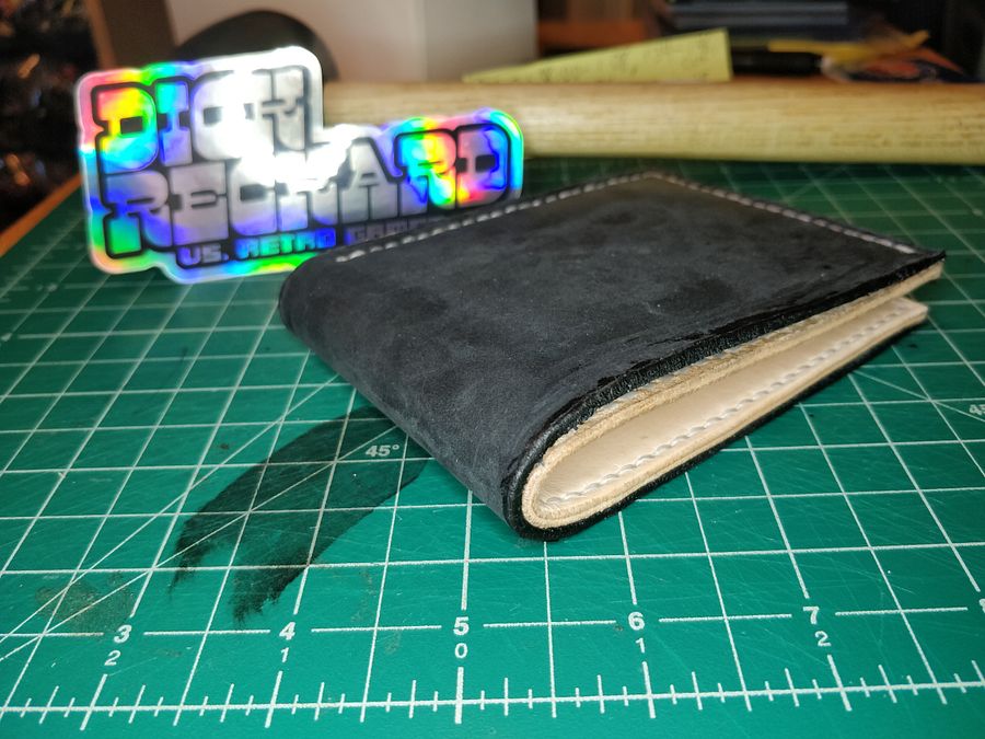 Navy Blue Billfold Wallet V4.0 0B product image (8)