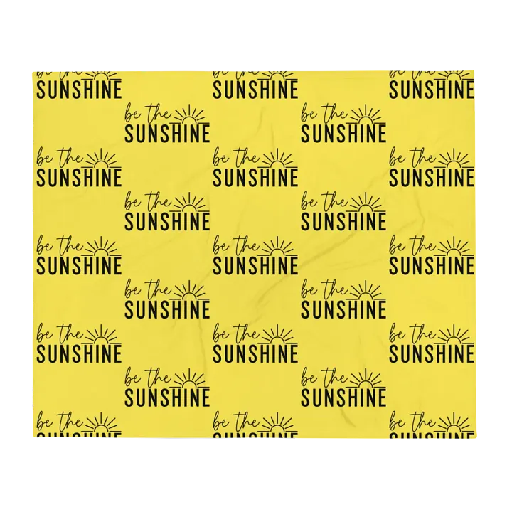 Be The Sunshine Blanket product image (1)