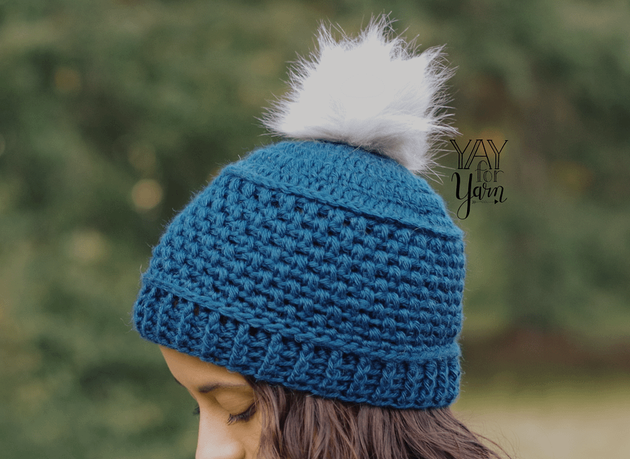Puff Stitch Hat - PDF Crochet Pattern & Video Tutorial product image (2)