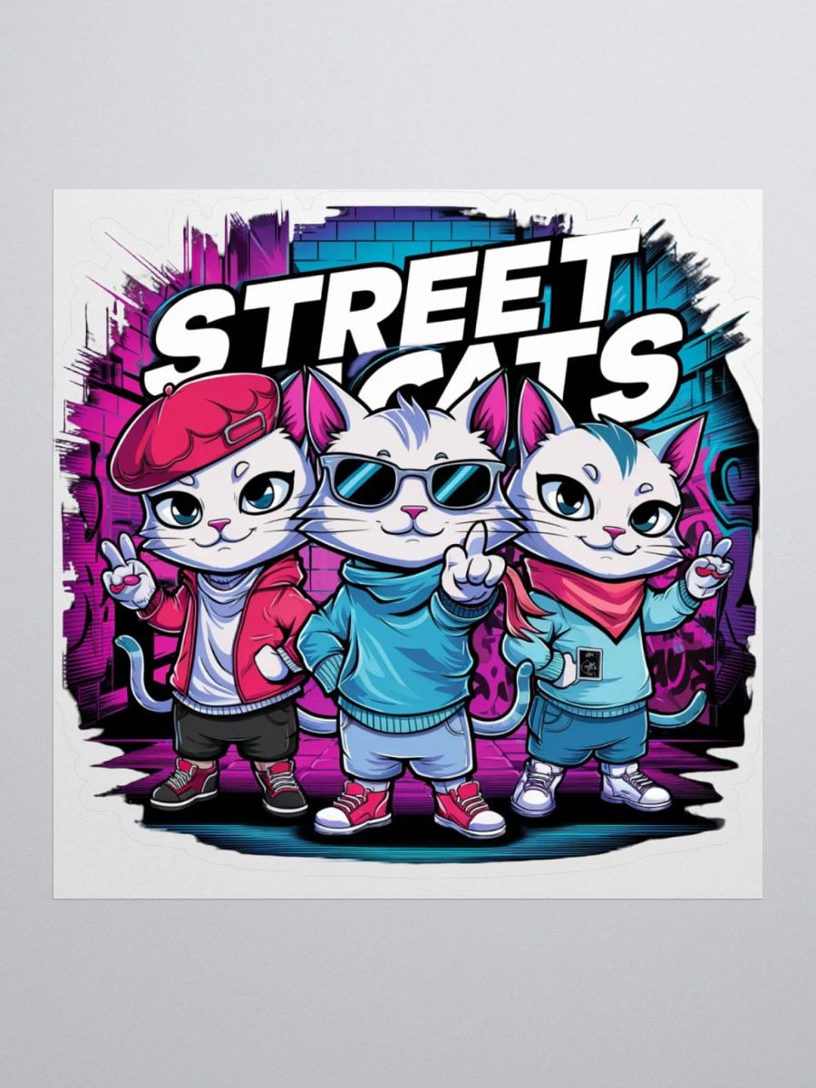 Street Cats Urban Stickers Set product image (1)
