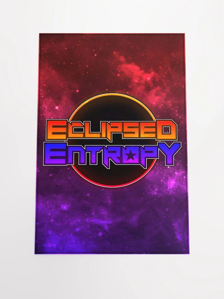 Eclipsed Entropy Poster product image (1)