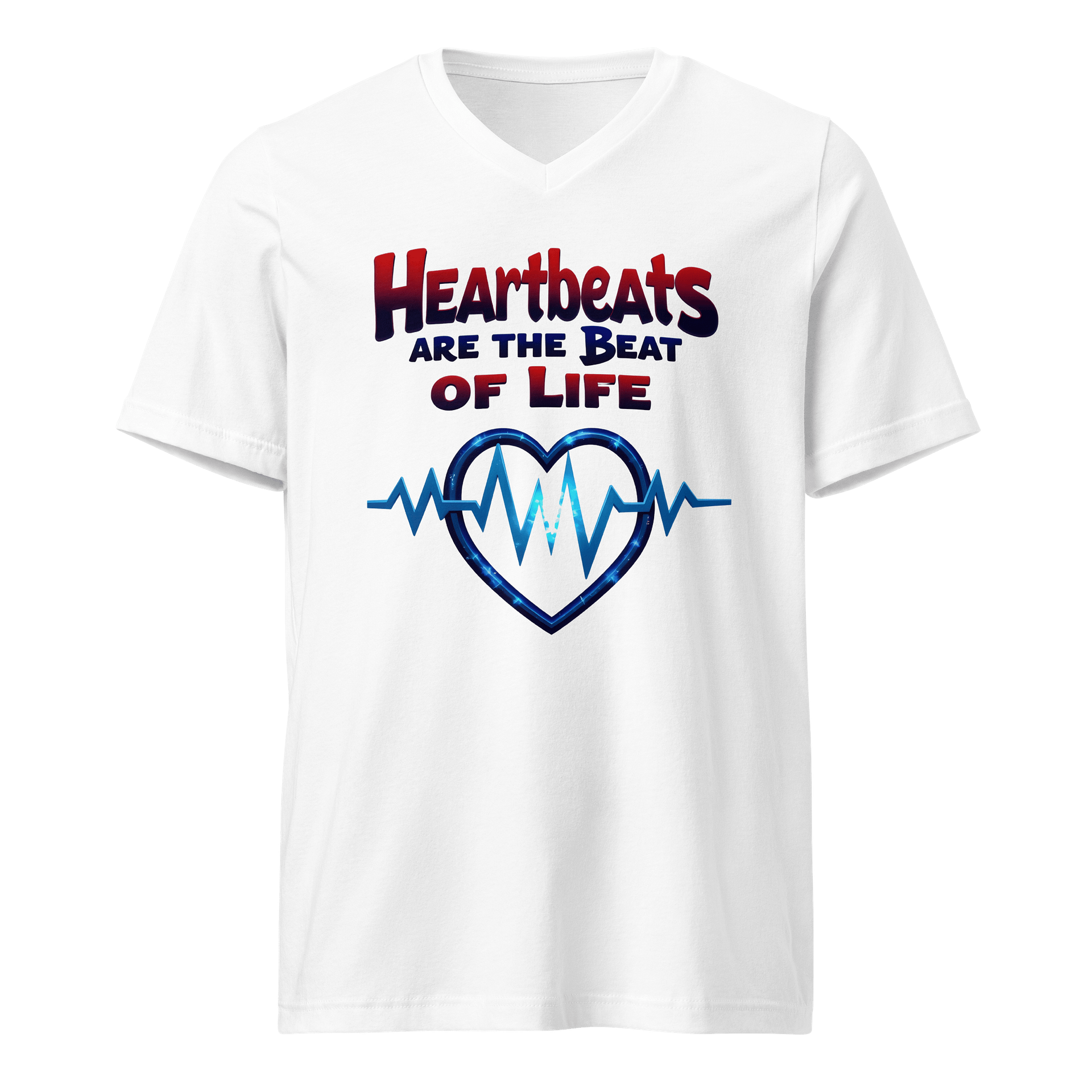 Life Rhythm V-Neck Tee product image (1)