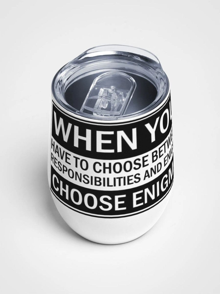 ENIGMA wine tumbler product image (4)