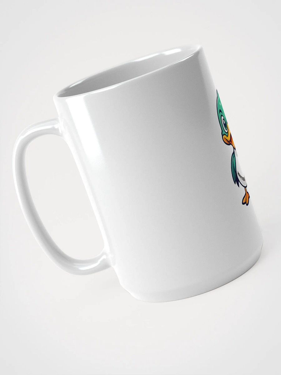 Mother Ducker White Glossy Mug product image (3)