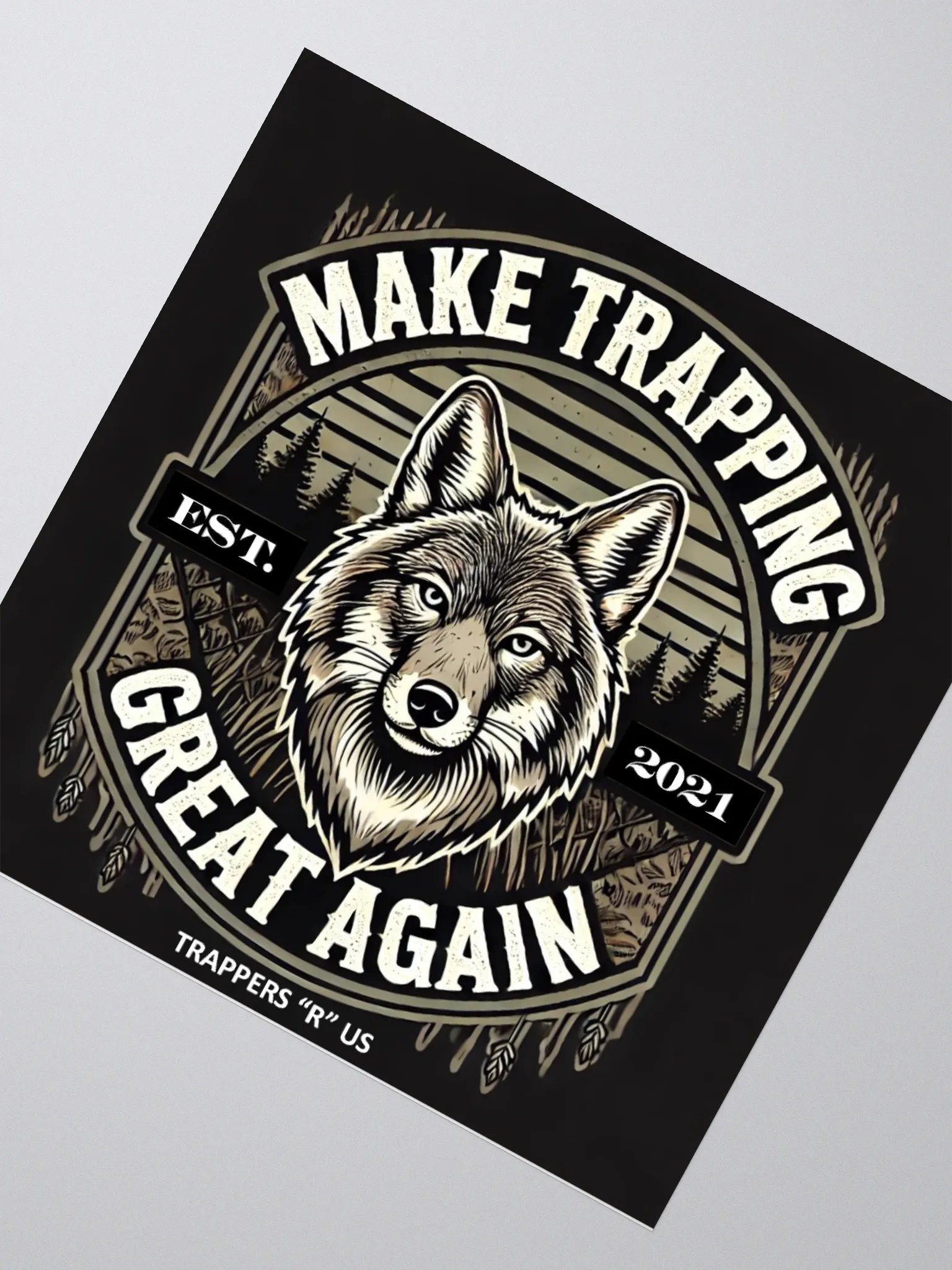 TRUS "Make Trapping Great Again" Sticker product image (7)