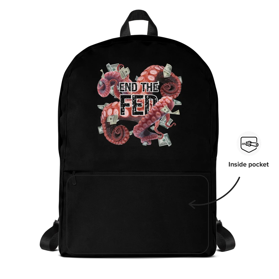 “End The Fed” Backpack product image (6)