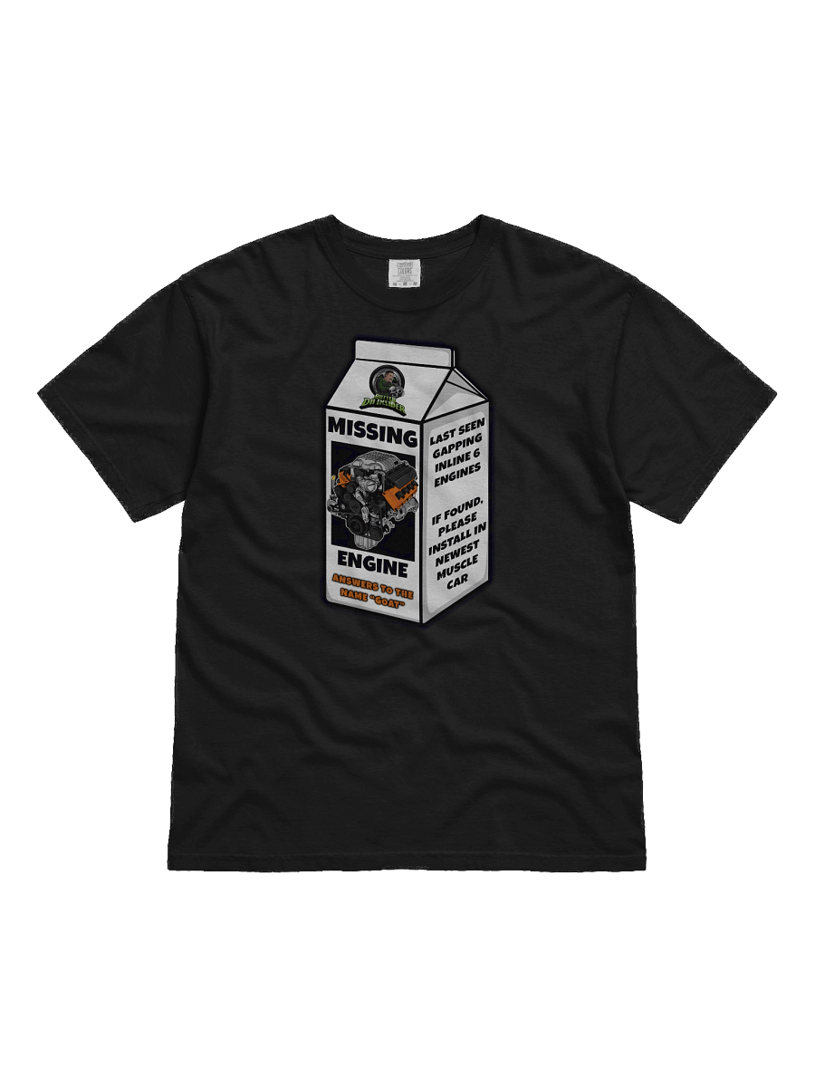 GOAT Engine Missing Illustration T-Shirt product image (3)