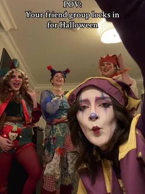 Pls appreciate that I remembered to do this at all #halloween #costume #jester 