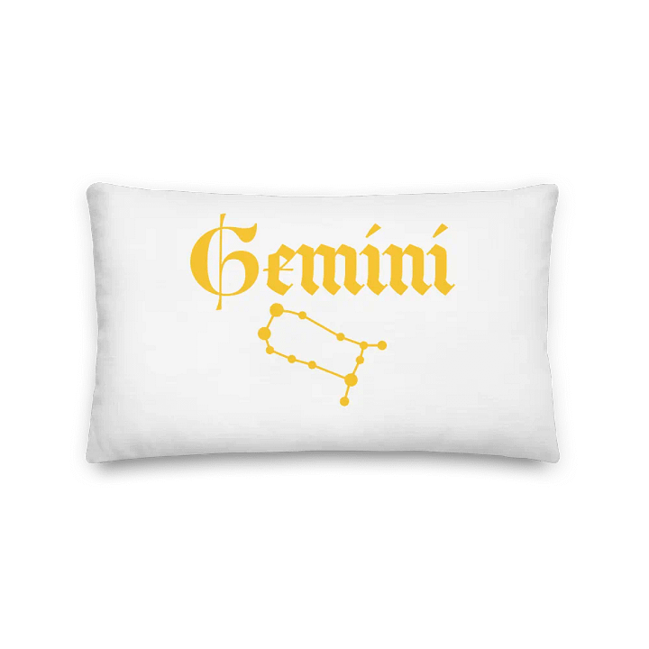 Symmetry of Gemini Premium Pillow product image (2)