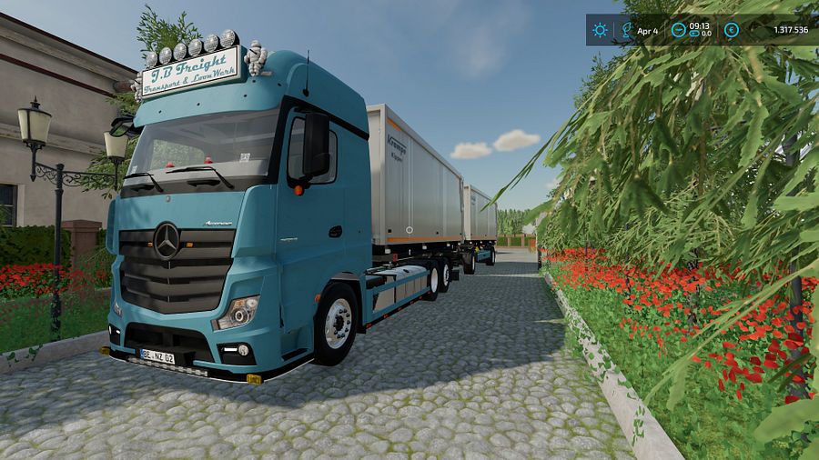 [FS22] J.B Freight Mercedes MP4 Edit 2.0 product image (3)