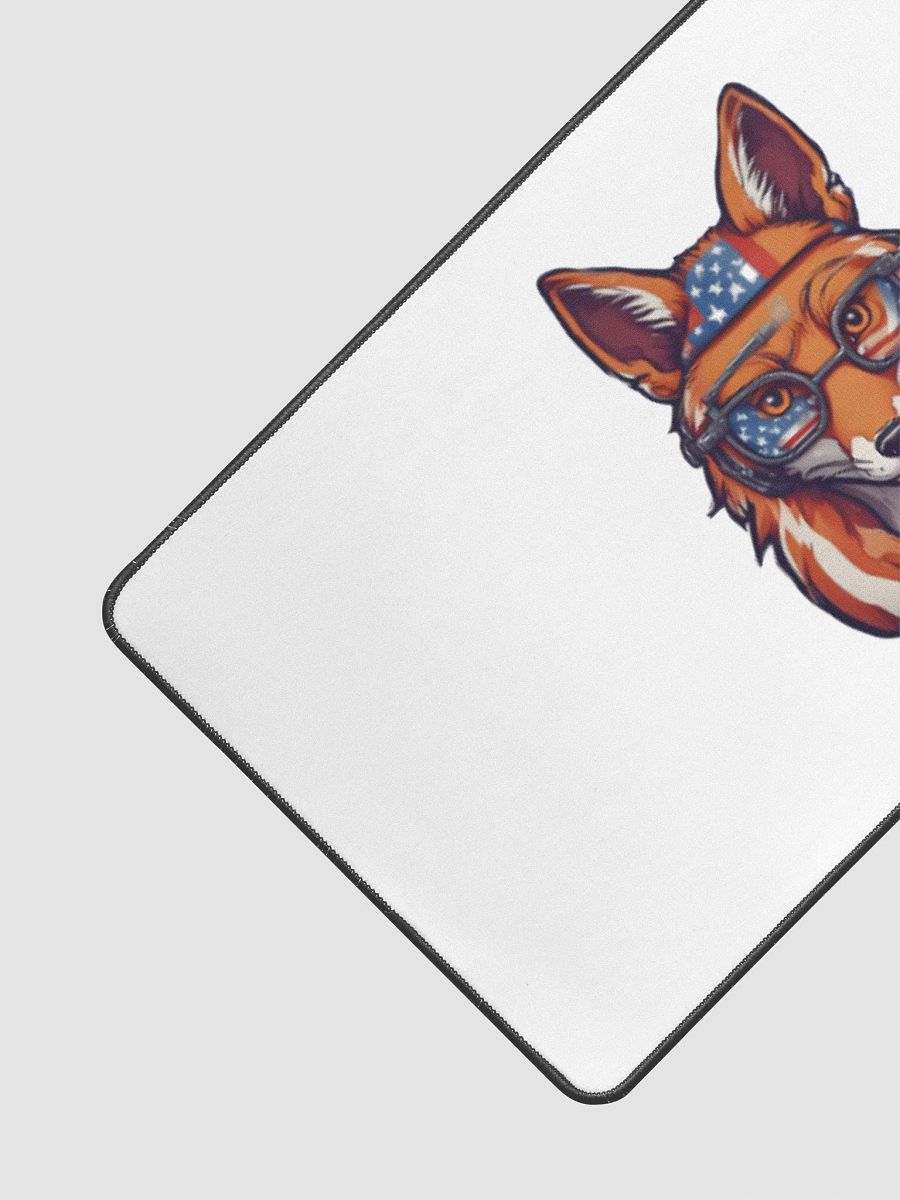 Mullet Fox Oversized Mouse Pad - July 4th product image (3)